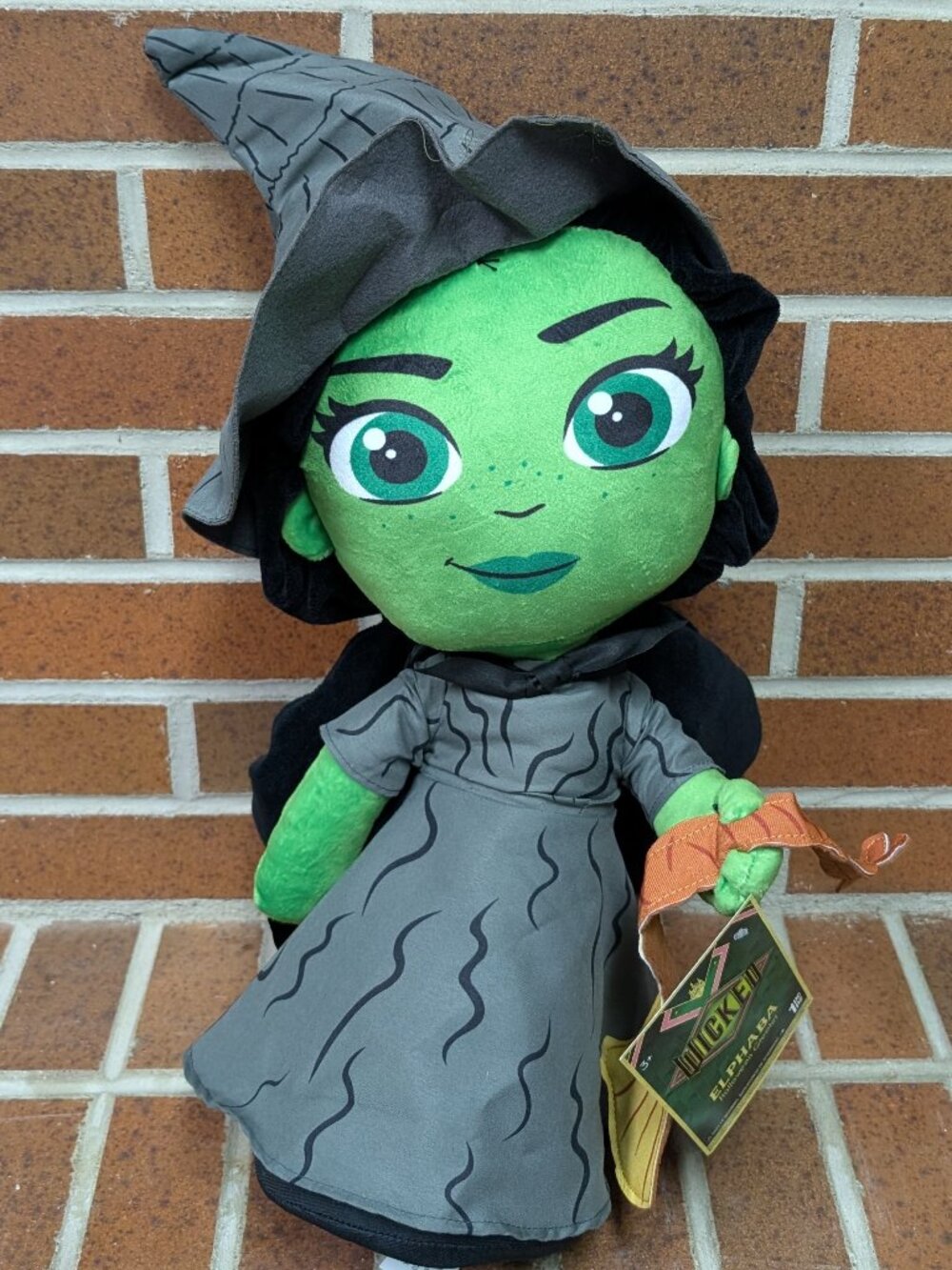 Universal Wicked ELPHABA Halloween Greeter Doll 21" - NWT